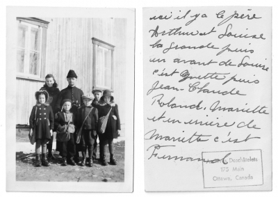 Catholic priest and children
