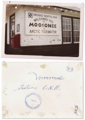 Ontario Northland Railway's last stop north ending at Moosonee